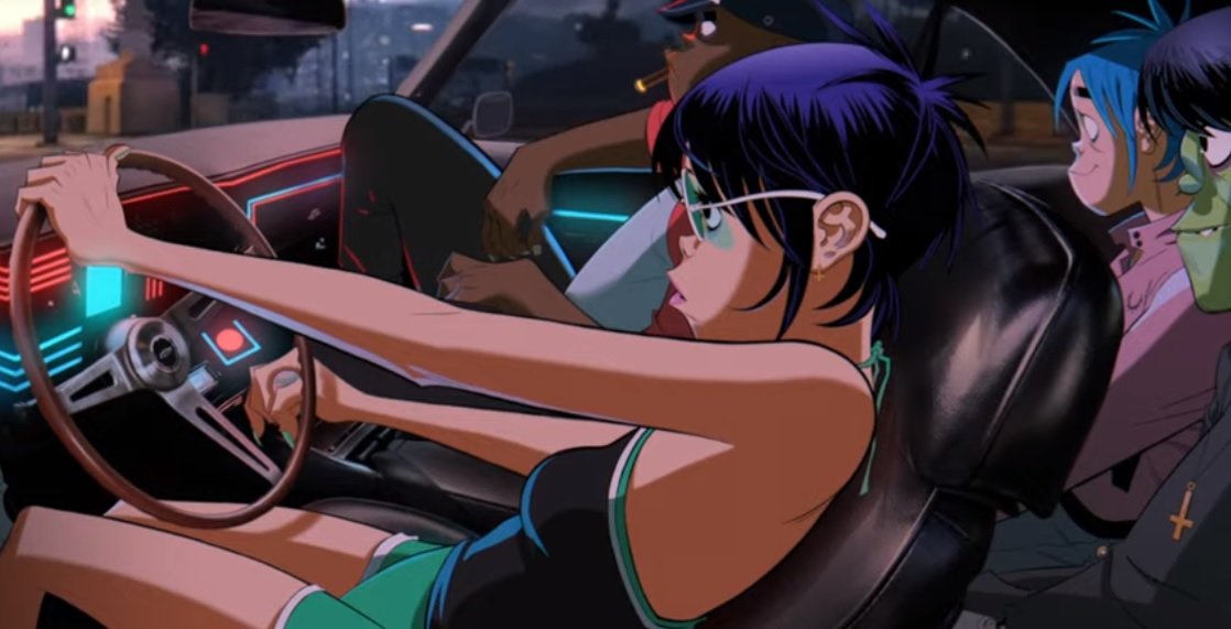 Gorillaz представили новый клип. Его сняли внутри GTA5 - изображение обложка