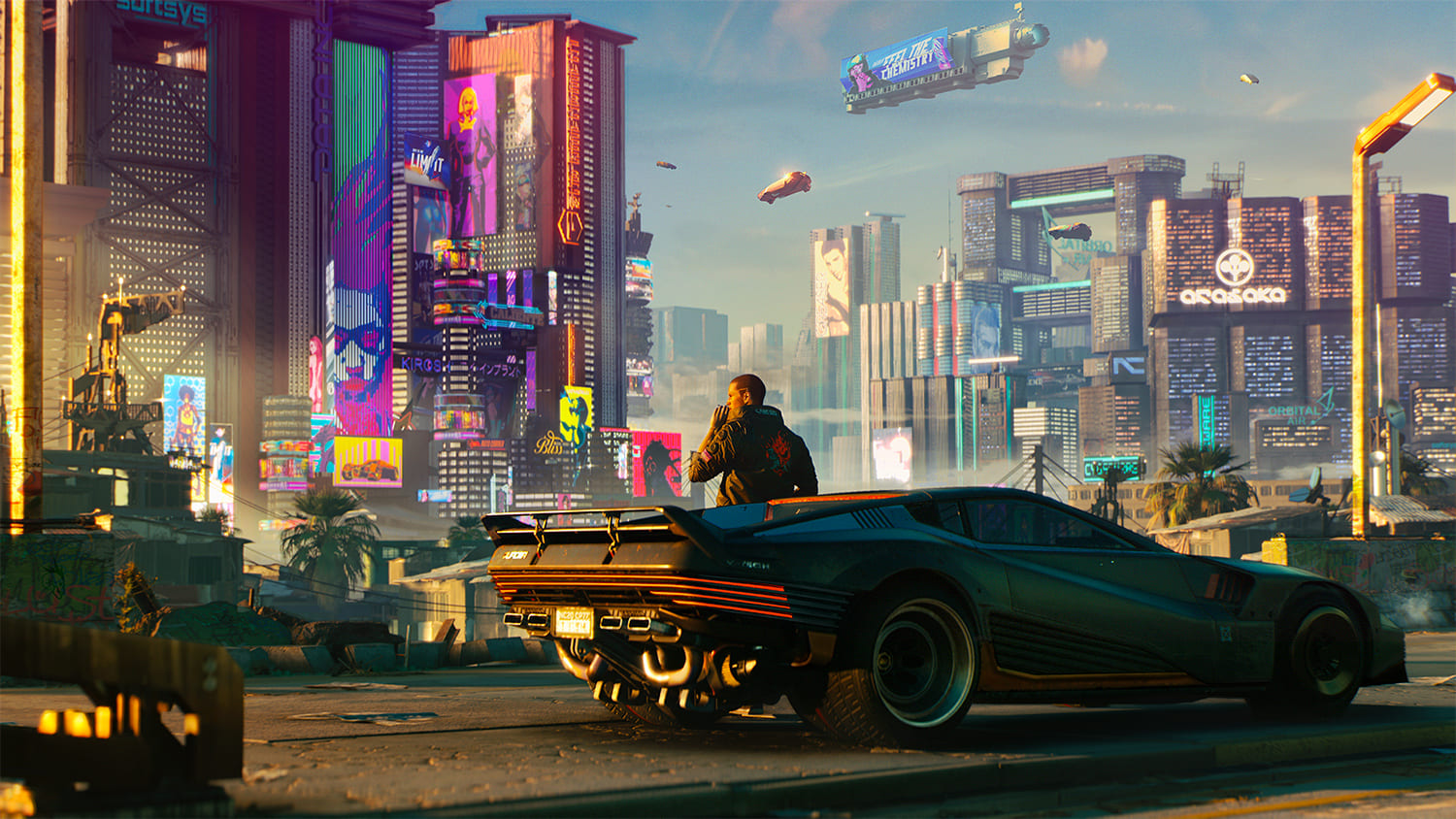 Фанаты Cyberpunk 2077 вырезали девушку с ее собственного фото. Мешала рассмотреть концепт-арт