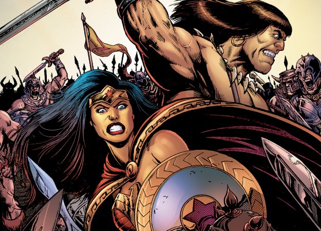 Комиксы недели. Бэтмен-Флэш, Конан-Варвар и продолжение войны Веномов - изображение обложка