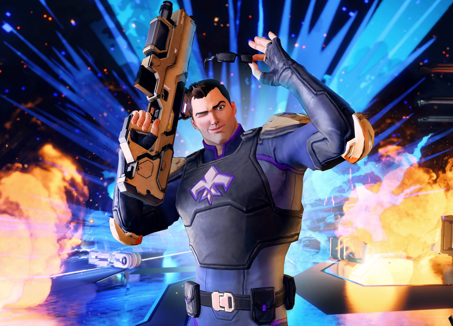 Видео Agents of Mayhem показали супергероев от авторов Saints Row - изображение обложка