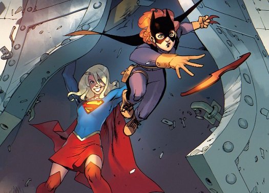 Бэтгерл и Супергерл вломились в лабораторию Лекса Лютора - изображение обложка