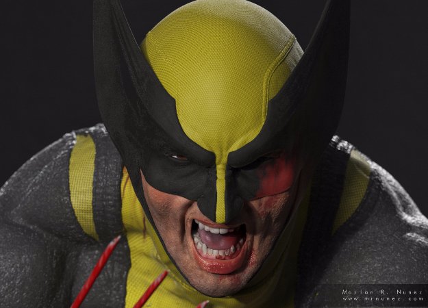 Взгляните на эти шикарные 3D-модели Росомахи, Ганса Ланды и Меган Фокс - изображение обложка