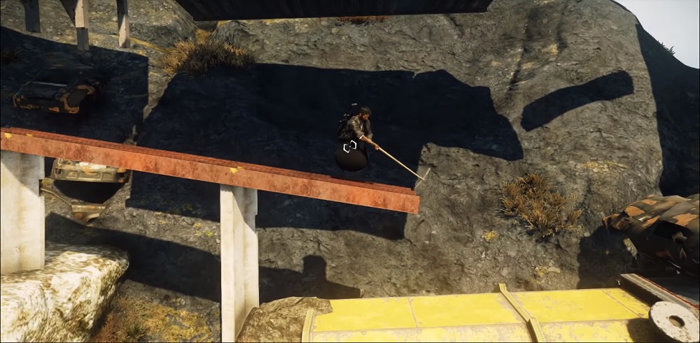 В Just Cause 4 нашли мини-игру в стиле Getting Over It - изображение обложка