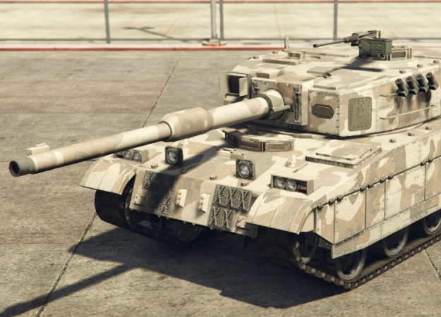 Гифка дня: когда терпеть не можешь пробки, а у тебя есть танк в Grand Theft Auto V - изображение обложка