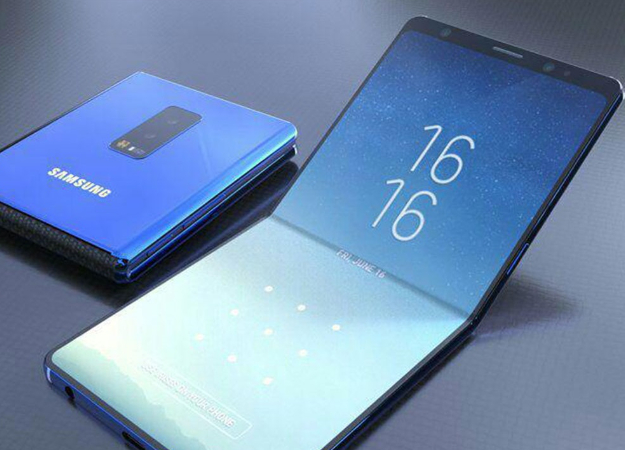 Найдены патенты второго складного смартфона Samsung - изображение обложка