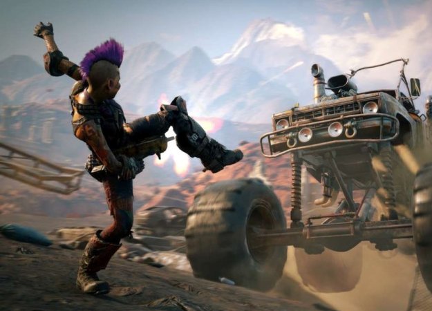 TGA 2018. Авторы RAGE 2 показали новый безумный трейлер игры с эпичными погонями