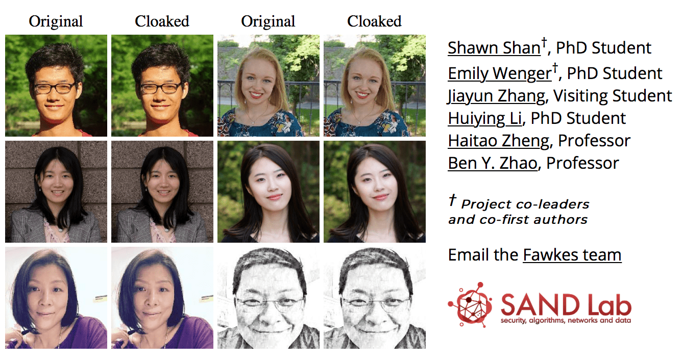 Разработана программа, обходящая систему распознования лиц - изображение обложка