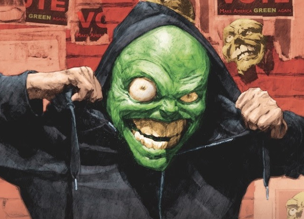 Классический образ Маски вернется в новом комиксе с лозунгом «Make America Green Again» - изображение обложка