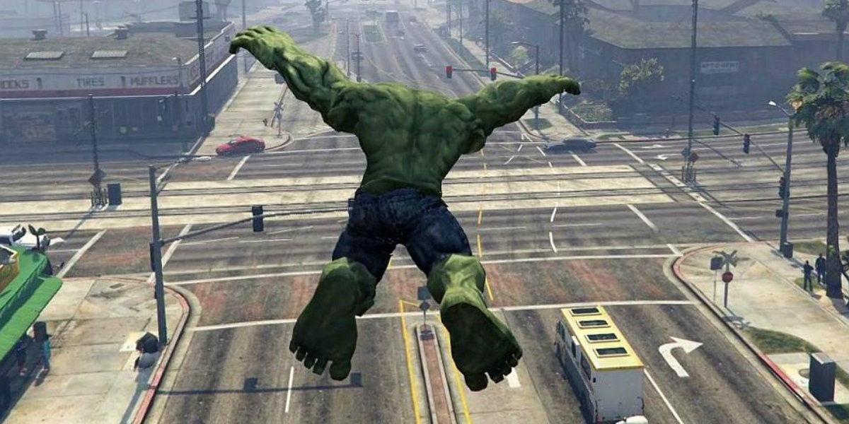 Как играть в GTA 5 за Халка