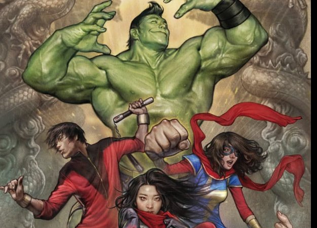 Новый Халк и другие супергерои-азиаты оказались в космосе - изображение обложка