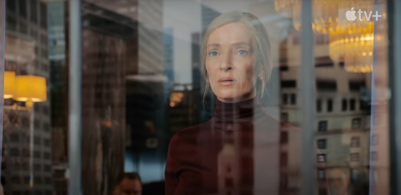 Apple TV+ выпустил новый трейлер сериала «Под подозрением» с Умой Турман - изображение обложка
