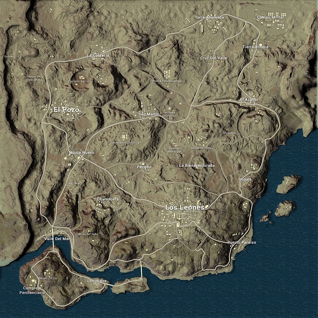 Пустынную карту в PUBG снова переименовали