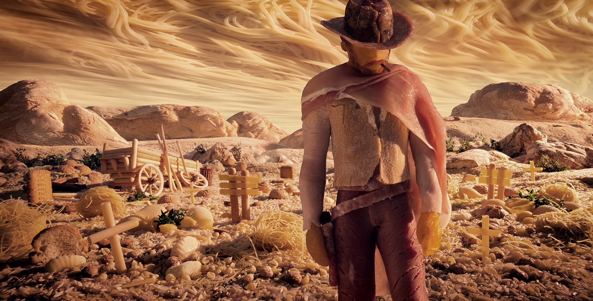 Фотограф создает сказочные пейзажи, используя только еду - изображение обложка