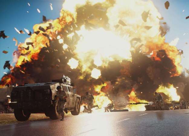 Гифка дня: вечный огонь в Just Cause 3 - изображение обложка