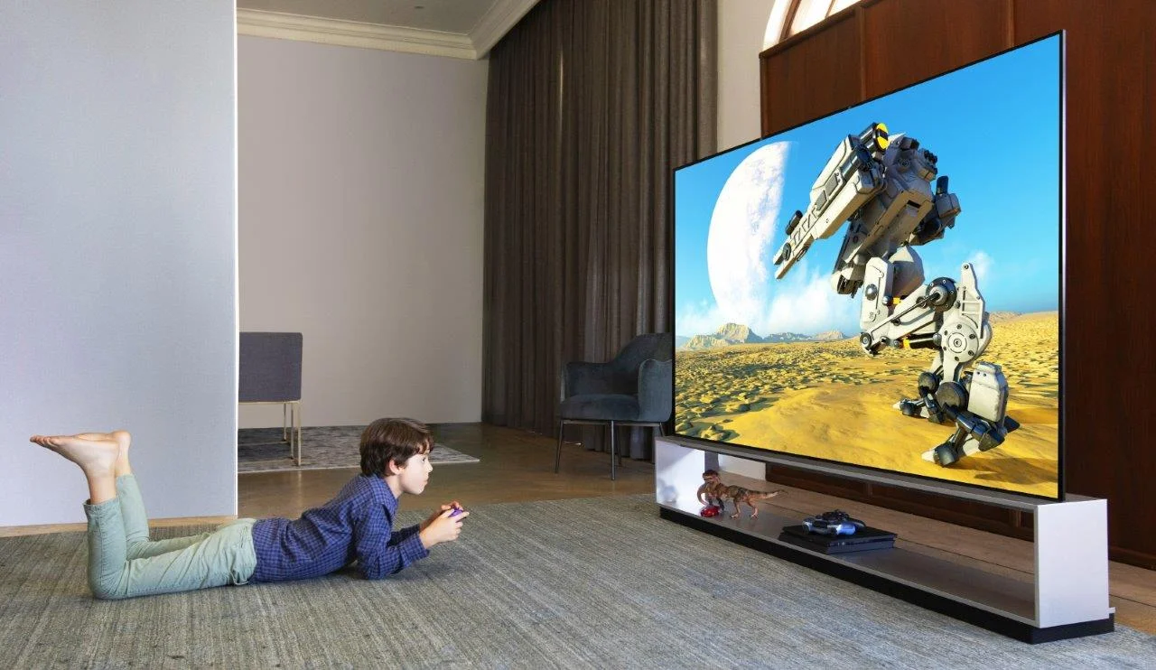 LG представила игровые 8К-телевизоры с поддержкой видеокарт Nvidia GeForce RTX 30 - изображение обложка