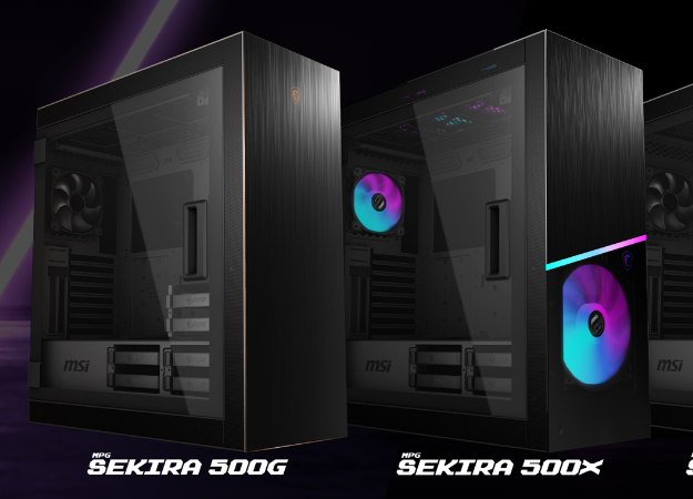MSI представила трио игровых корпусов MPG Sekira 500 - изображение обложка