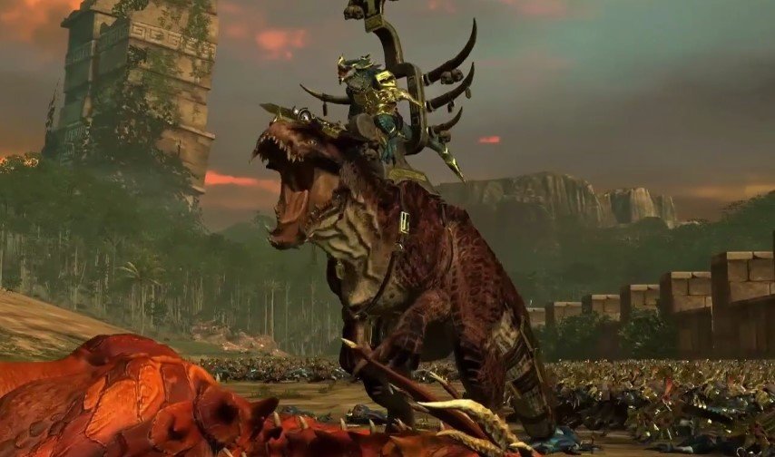ДИНОЗАВРЫ! Геймплей Total War: Warhammer II на E3 2017 - изображение обложка