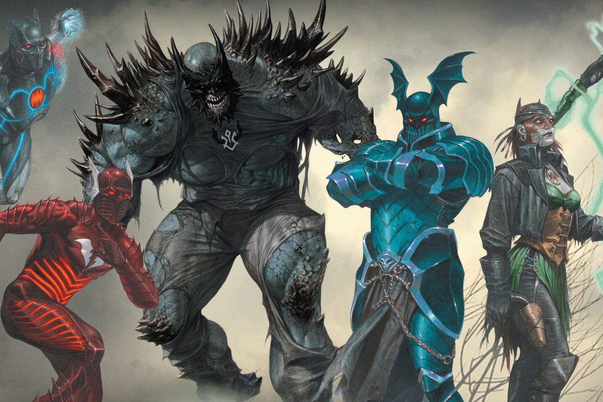 Похоже, DC оставит кого-то из злых Бэтменов в комиксах после Dark Nights: Metal - изображение обложка