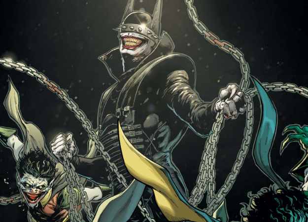Злой Бэтмен-Джокер из Темной Мультивселенной получил свой комикс! - изображение обложка