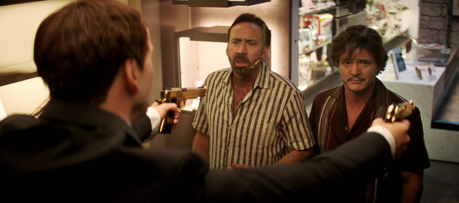 Обложка: кадр из трейлера «Невыносимая тяжесть огромного таланта» (2022)