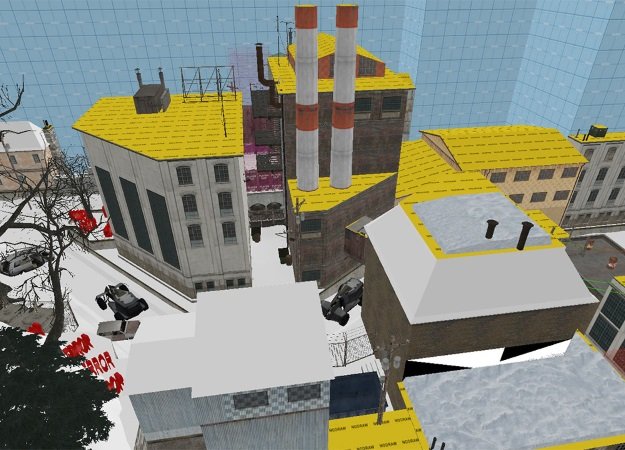 Заснеженный Рейвенхольм в материалах отмененного эпизода Half-Life 2 - изображение обложка