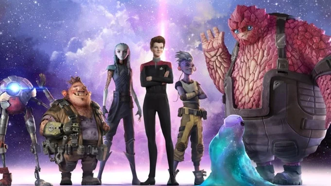 Появились первые кадры нового мультсериала по «Звёздному пути». Объявлены актёры - изображение обложка