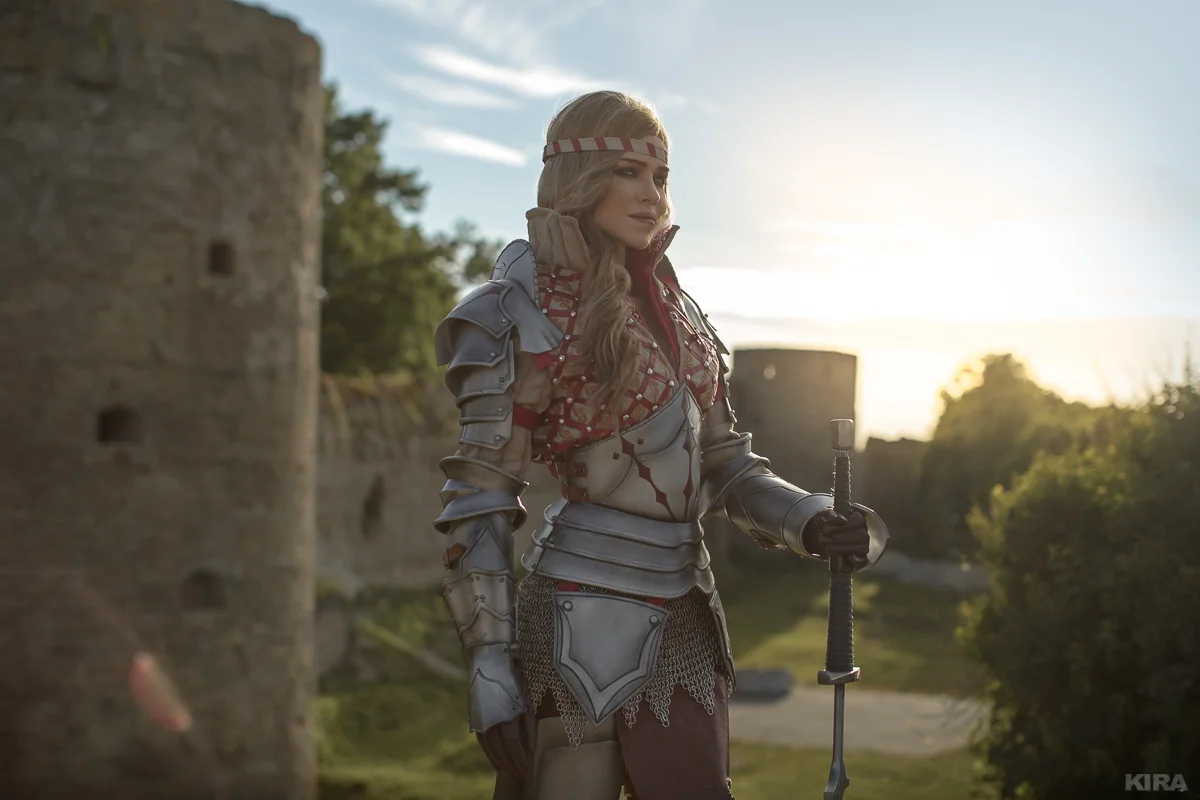 Россиянка показала крутой косплей по мотивам The Witcher 2 - изображение обложка