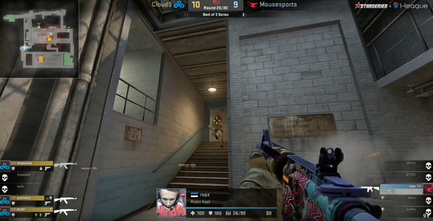 Игрок mousesports по CS:GO во второй раз за турнир попал в неловкую ситуацию
 - изображение обложка