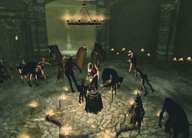 Гифка дня: необузданное искусство полетов в ​The Elder Scrolls 5: Skyrim - изображение обложка