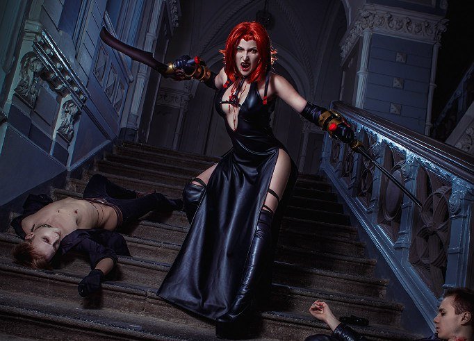 Самый лучший косплей Bloodrayne - изображение обложка