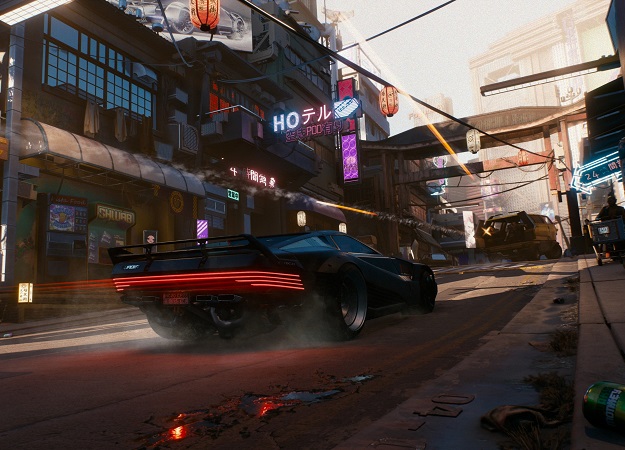 В Cyberpunk 2077 у игрока будет собственный гараж с различными автомобилями и мотоциклами