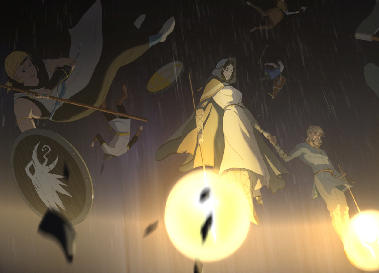 Полюбуйтесь потрясающим артом The Banner Saga 3. Над ним трудился художник из Казахстана! - изображение обложка