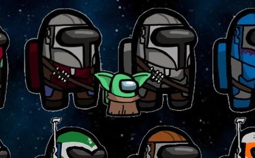 Художник показал скины Among Us в стиле персонажей «Мандалорца» - изображение обложка