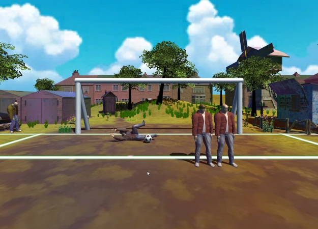 Золото Steam: симулятор российского дворового футбола с гопниками и пьяным вратарем - изображение обложка