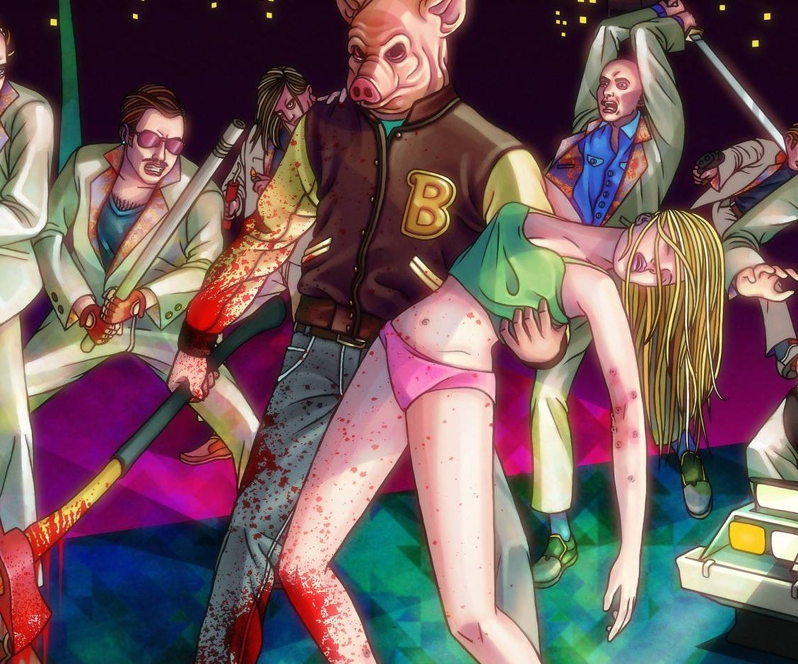 Фигурки по Hotline Miami выстроились на Kickstarter - изображение обложка