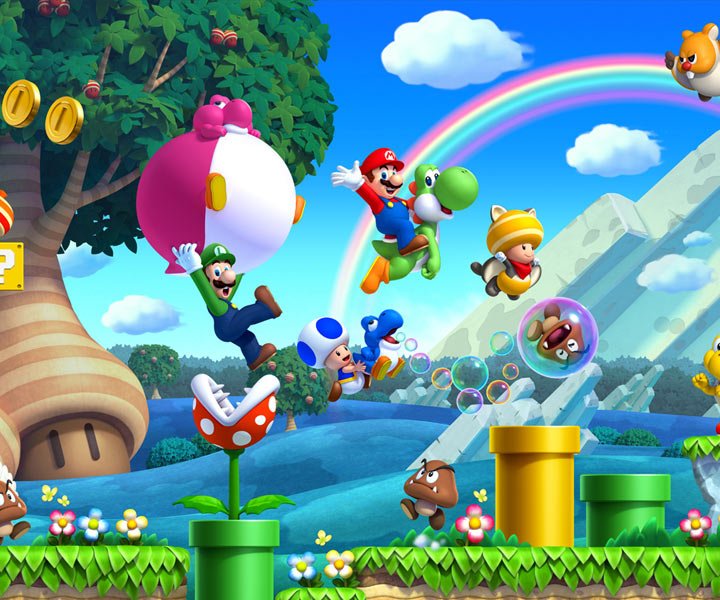 New mario bros u discount