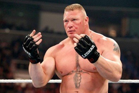 Обложку WWE 2K17 украсит здоровяк Брок Леснар - изображение обложка