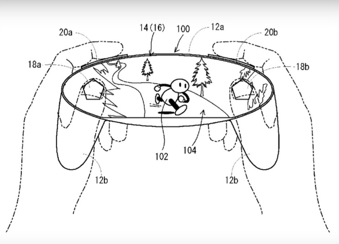 Как может выглядеть контроллер Nintendo NX: экран во весь геймпад - изображение обложка