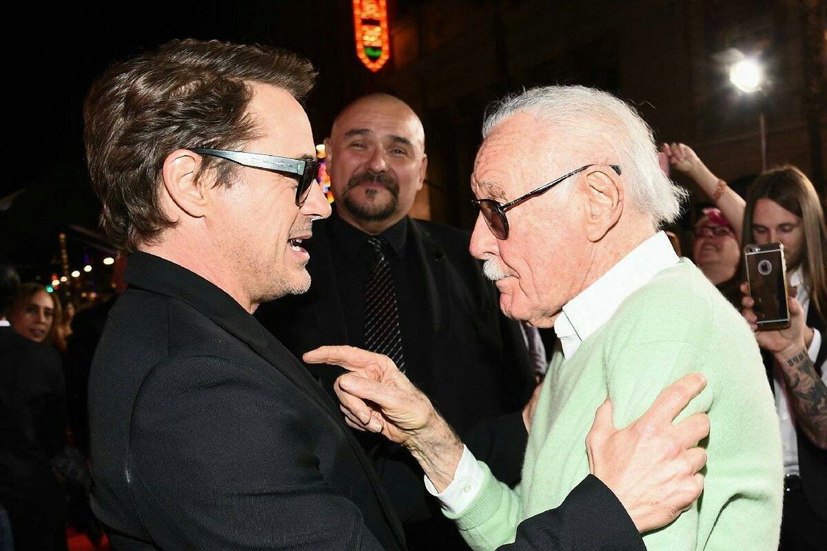 Роберт Дауни-младший рассказал о своей последней встрече со Стэном Ли - изображение обложка