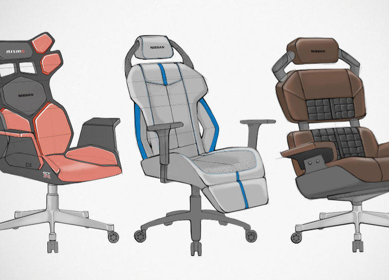 Представлен концепт кресел для киберспортсменов от Nissan. А вы бы купили?  - изображение обложка