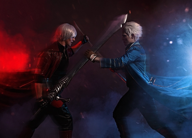 Данте и Вергилий в потрясающем косплее по Devil May Cry 4 - изображение обложка