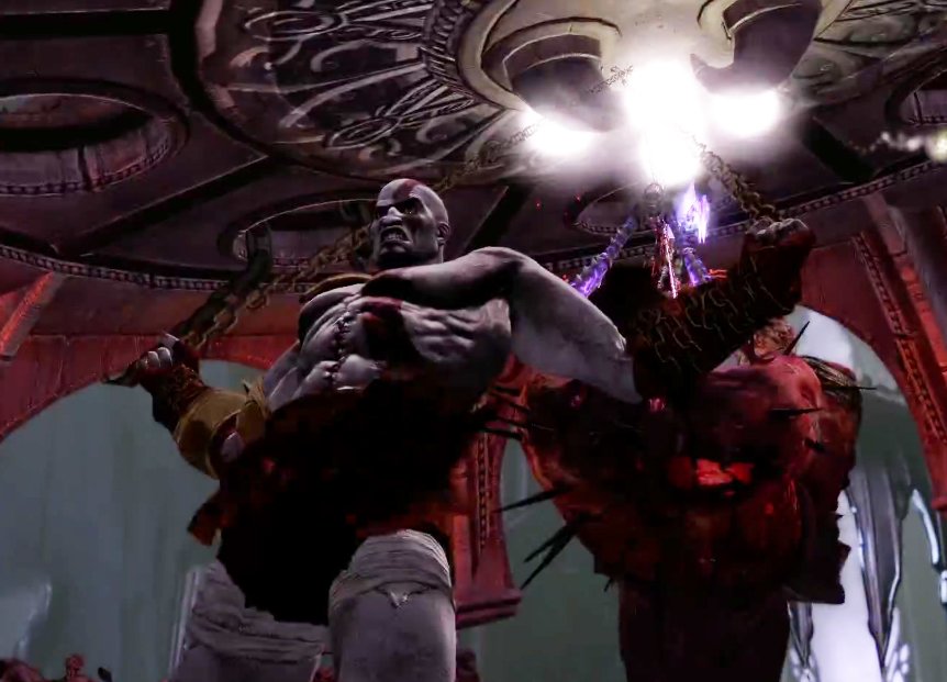 Кратос потрошит Аида в новом видео God of War III Remastered - изображение обложка