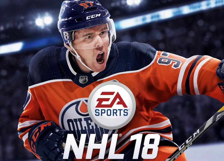 На обложке NHL 18 появится форвард «Эдмонтон Ойлерз» Коннор Макдэвид