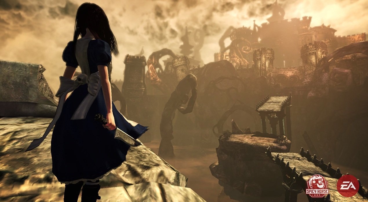 Обложка: скриншот из игры Alice: Madness Returns
