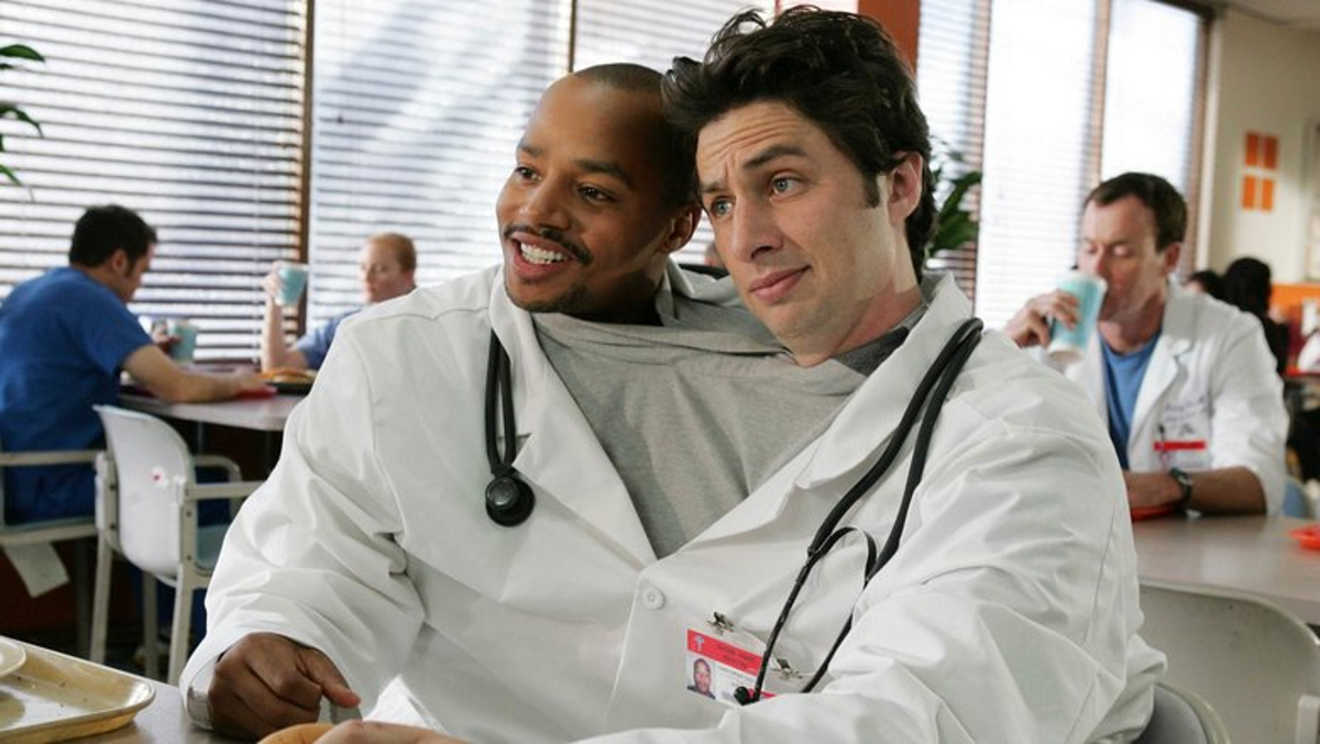 Обложка: кадр из сериала «Клиника» (2001—2010)