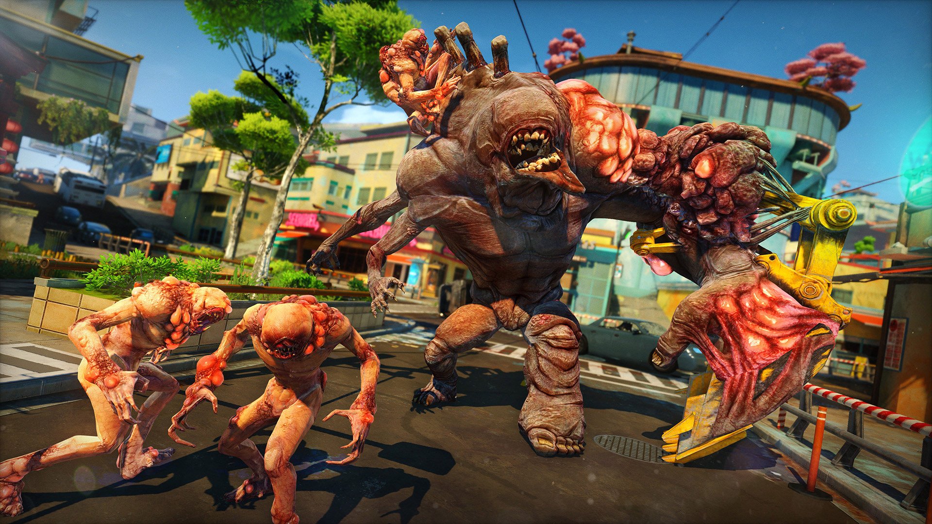 Кооперативный режим Sunset Overdrive вместит восемь человек - изображение обложка
