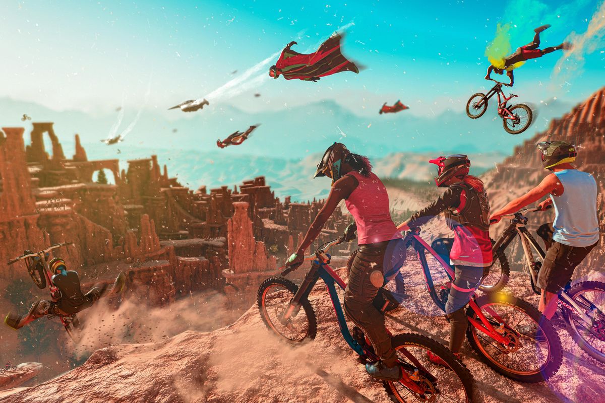 Ubisoft устроит лесной пожар в Riders Republic