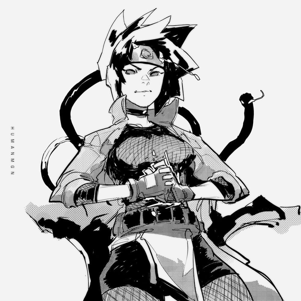 Художник создаёт аниме-арты по популярным манге, аниме и играм - изображение обложка