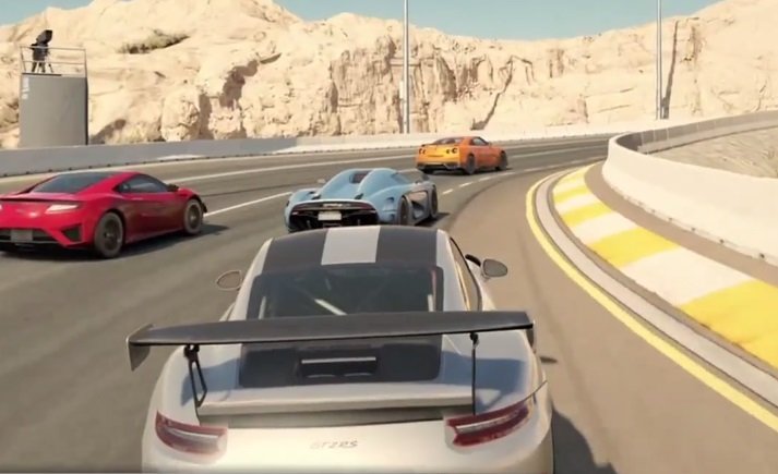 Forza Motorsport 7 и Porshe 911 на конференции Microsoft на E3 2017 - изображение обложка