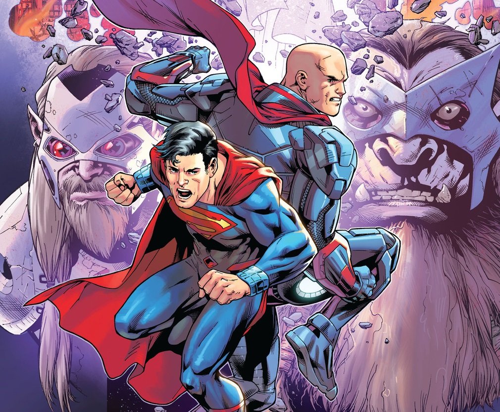 Безумная мультивселенная: сын Супермена встретил Кларка Кента - изображение обложка